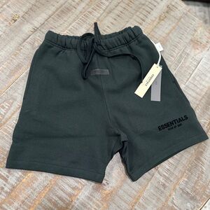 Essentials Black Athletic Shorts